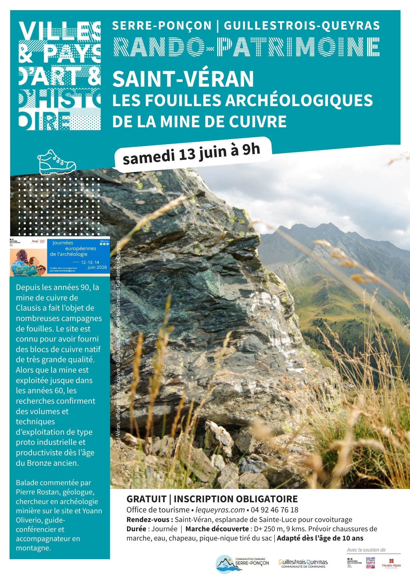 affiche journees europeennes archeologie